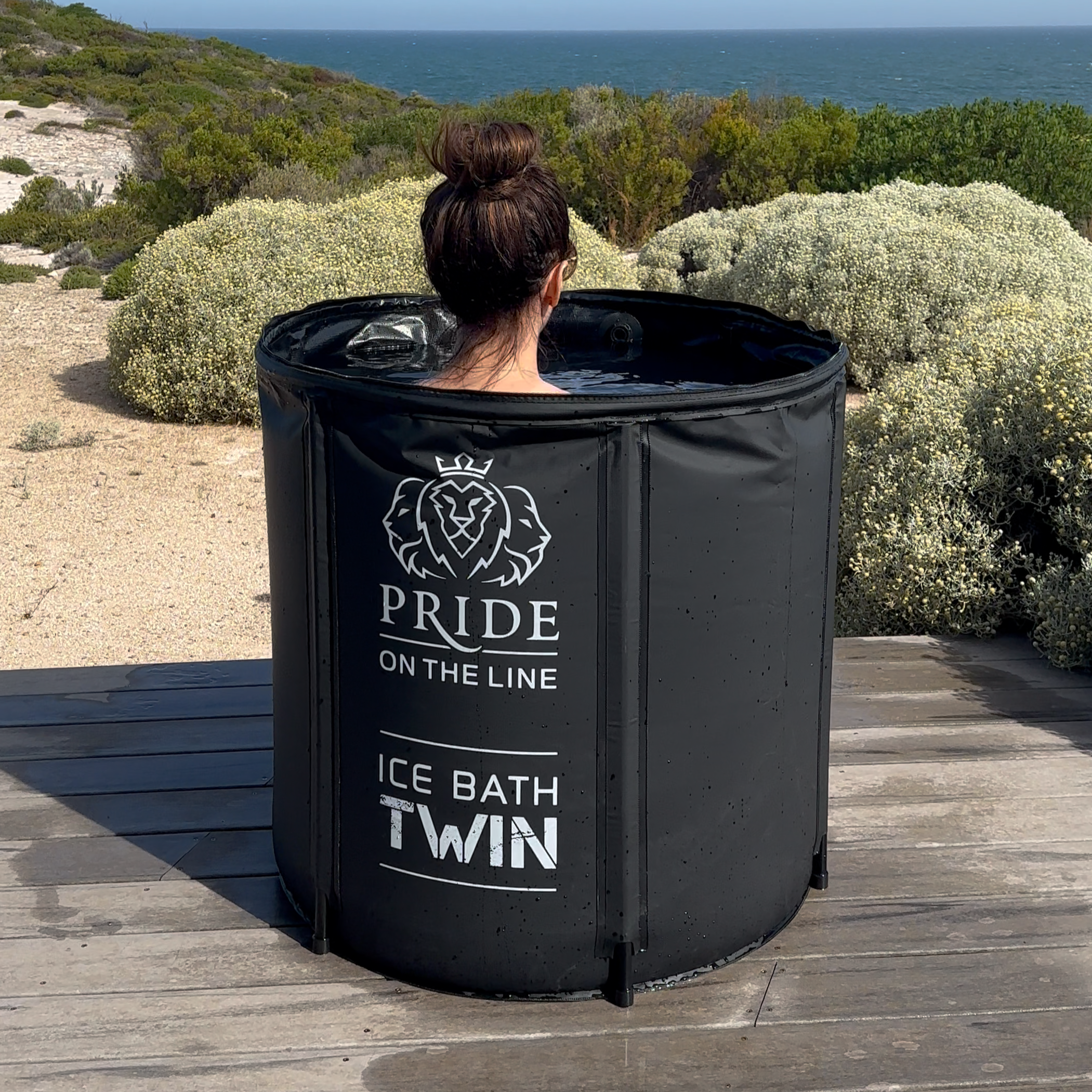 Portable Recovery Twin Ice Bath - Pride on the Line Portable Ice Bath