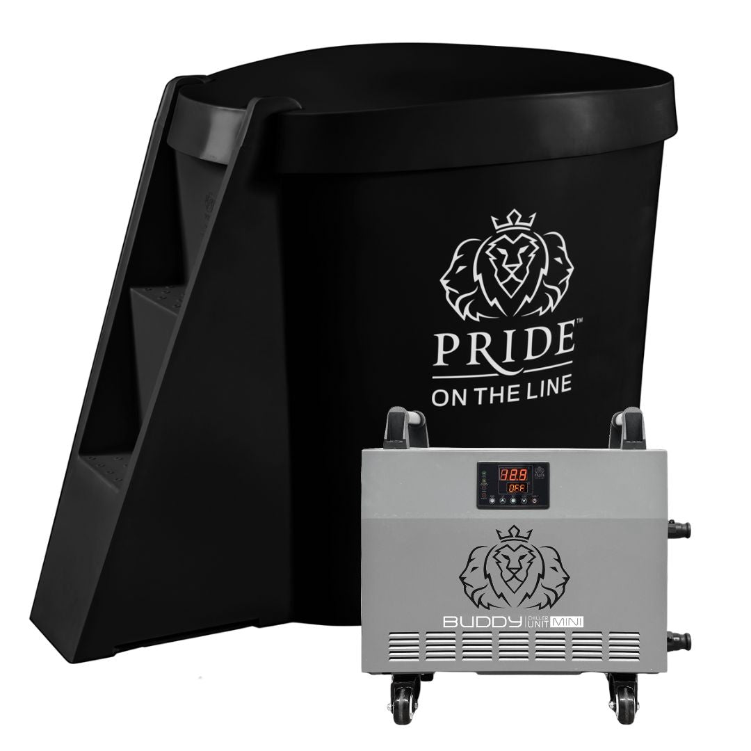 Recovery Bath Compact Buddy Mini Package - Pride on the Line Ice Bath