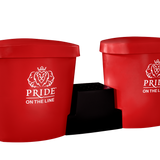 Recovery Bath Duo Red Yes - Pride on the Line Ice Bath