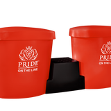 Recovery Bath Duo Orange Yes - Pride on the Line Ice Bath