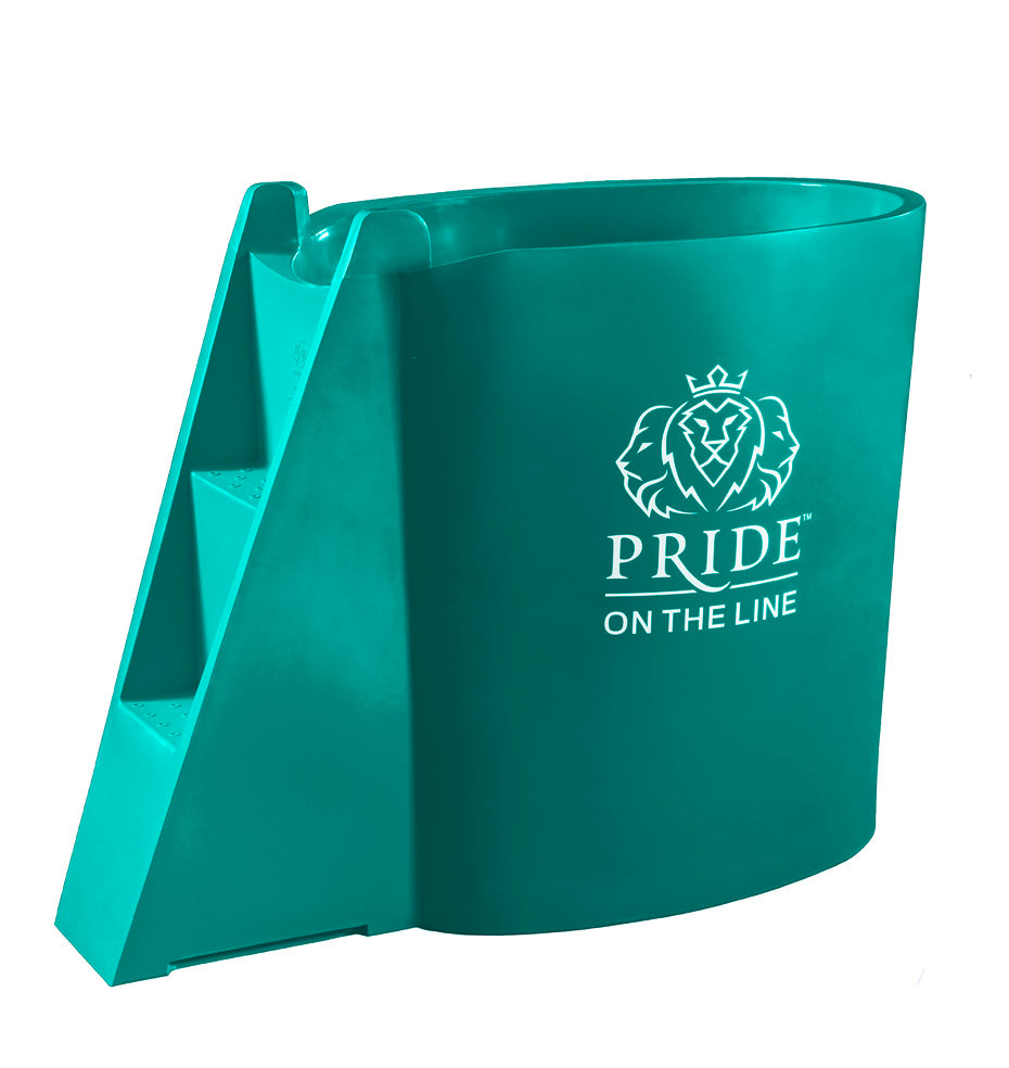 Recovery Bath Compact Teal No - Pride on the Line Ice Bath