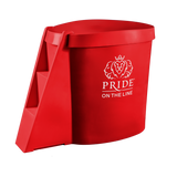 Recovery Bath Compact Red Yes - Pride on the Line Ice Bath