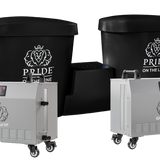 Recovery Bath Duo Buddy Package Black No - Pride on the Line Ice Bath