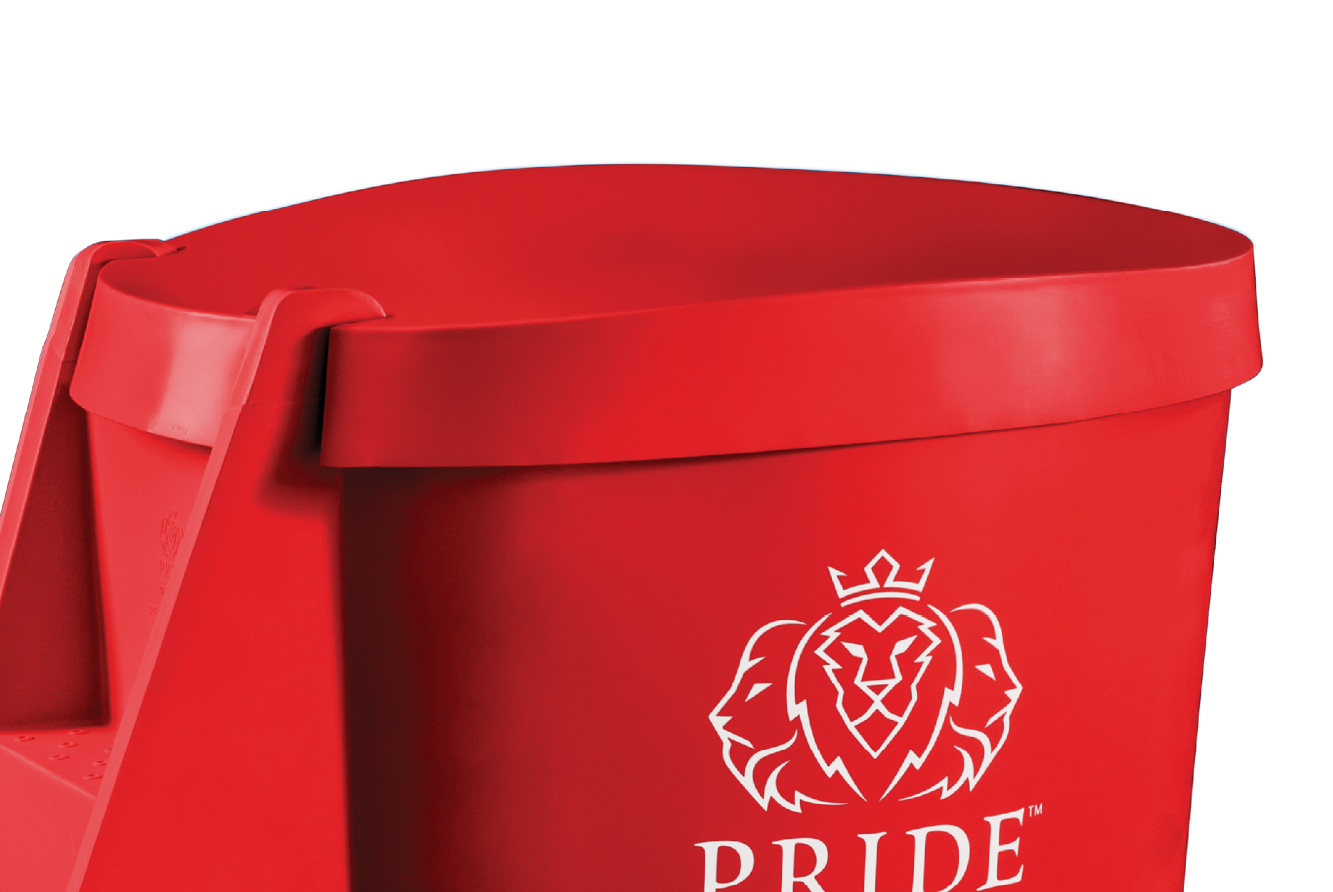 Recovery Bath Compact Lid Red - Pride on the Line Accessories