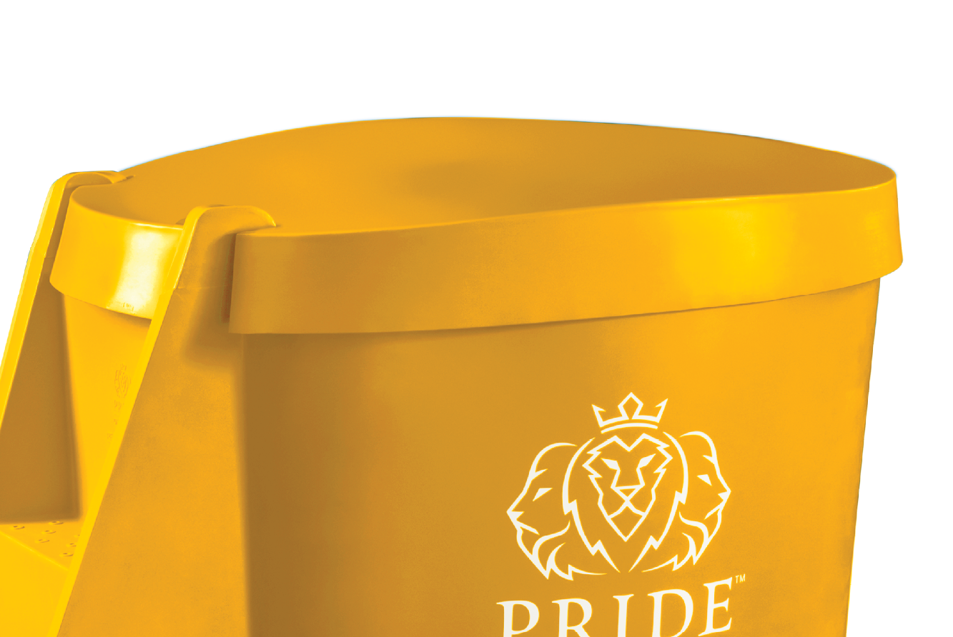 Recovery Bath Compact Lid Yellow - Pride on the Line Accessories