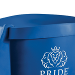 Recovery Bath Compact Lid Mid Blue - Pride on the Line Accessories