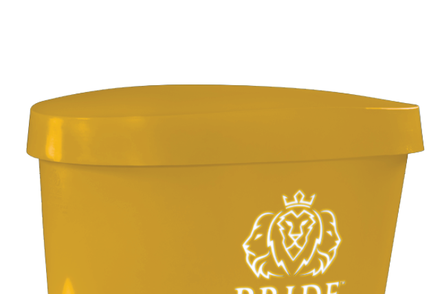 Recovery Bath Duo Lid Yellow - Pride on the Line Accessories