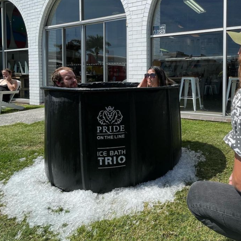 Portable Recovery Trio Ice Bath - Pride on the Line Portable Ice Bath