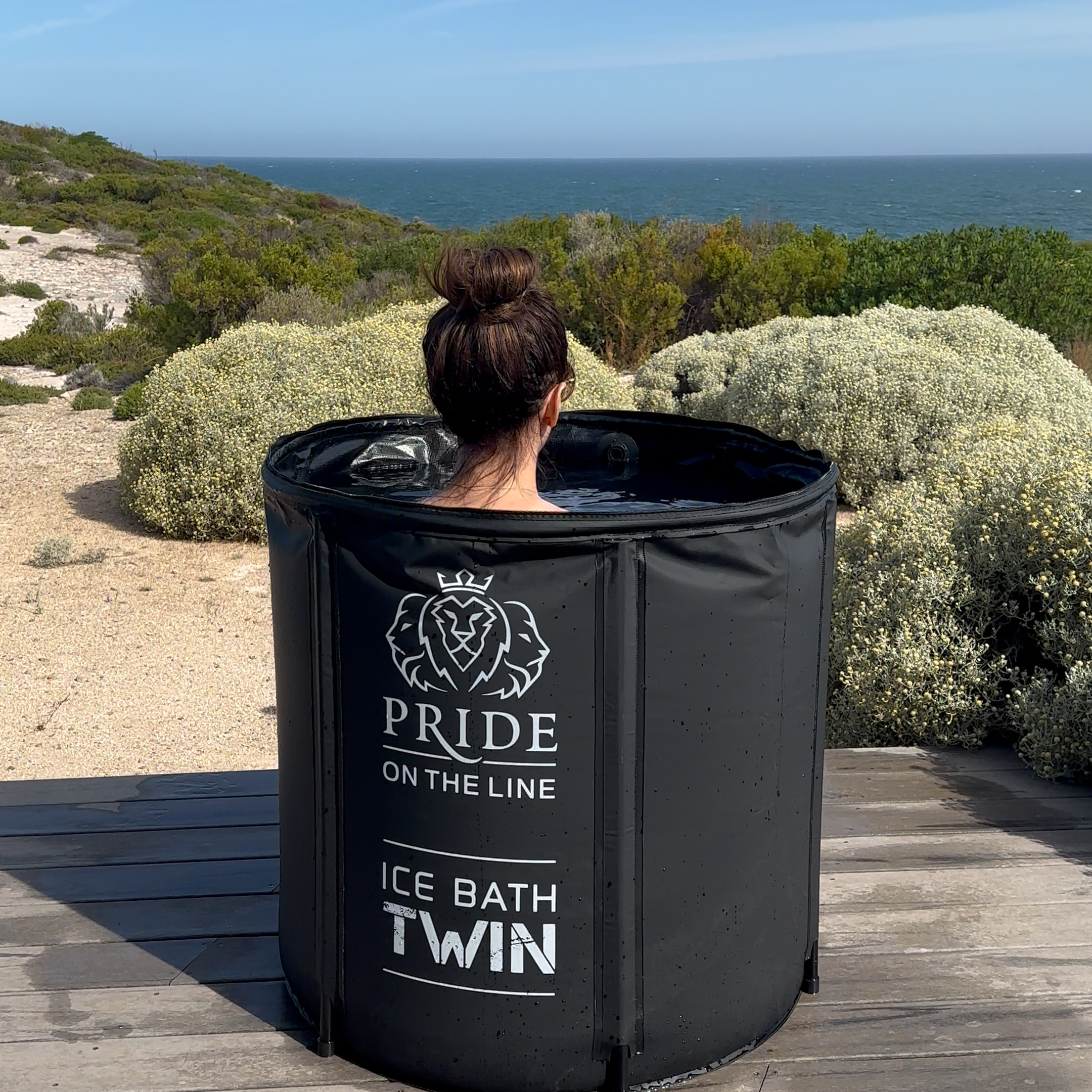 Portable ice bath