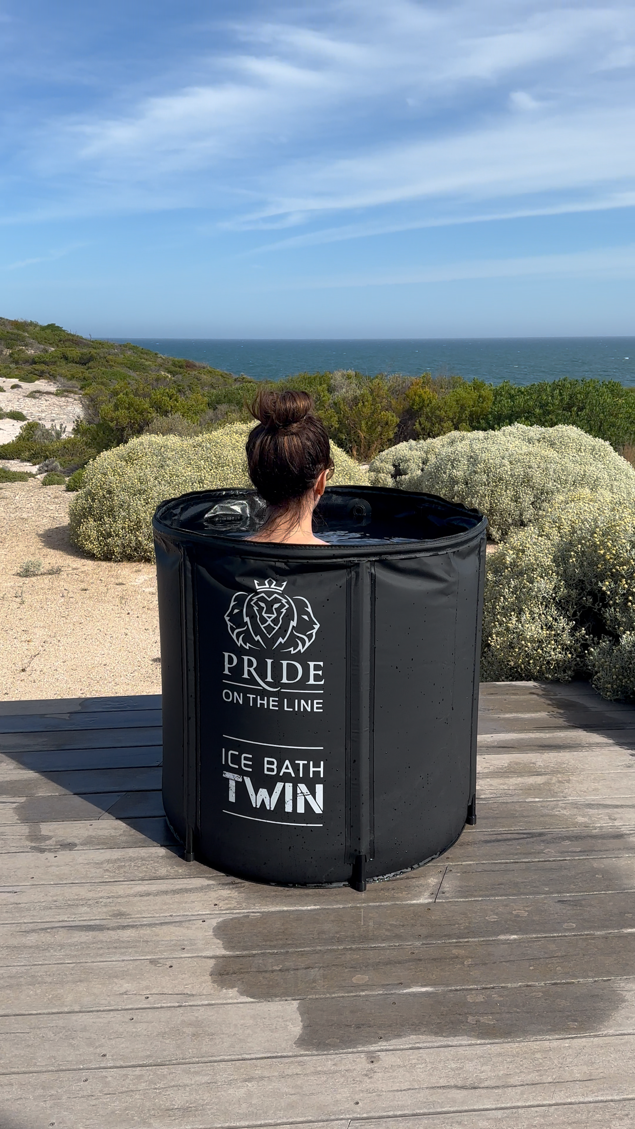 Portable ice bath