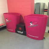 Recovery bath duo pink in situ