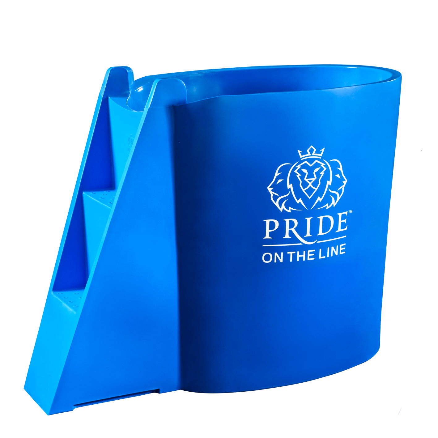 Recovery bath compact in blue