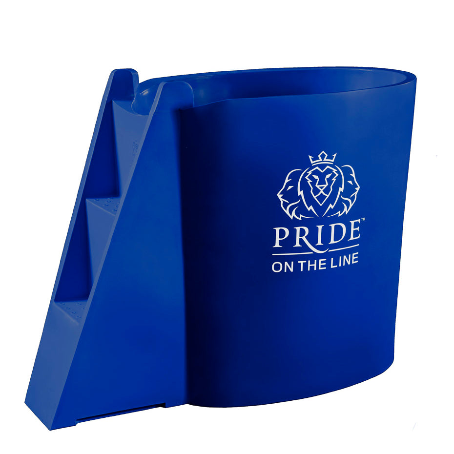 Recovery bath compact in blue