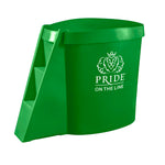 Recovery bath compact in green with lid