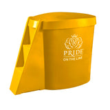 Recovery bath compact in yellow with lid