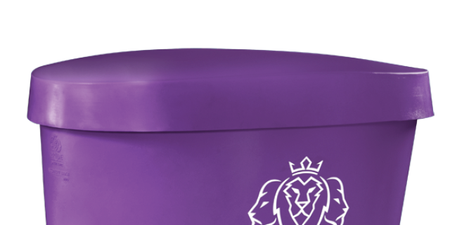 Recovery Bath Duo Lid in Purple