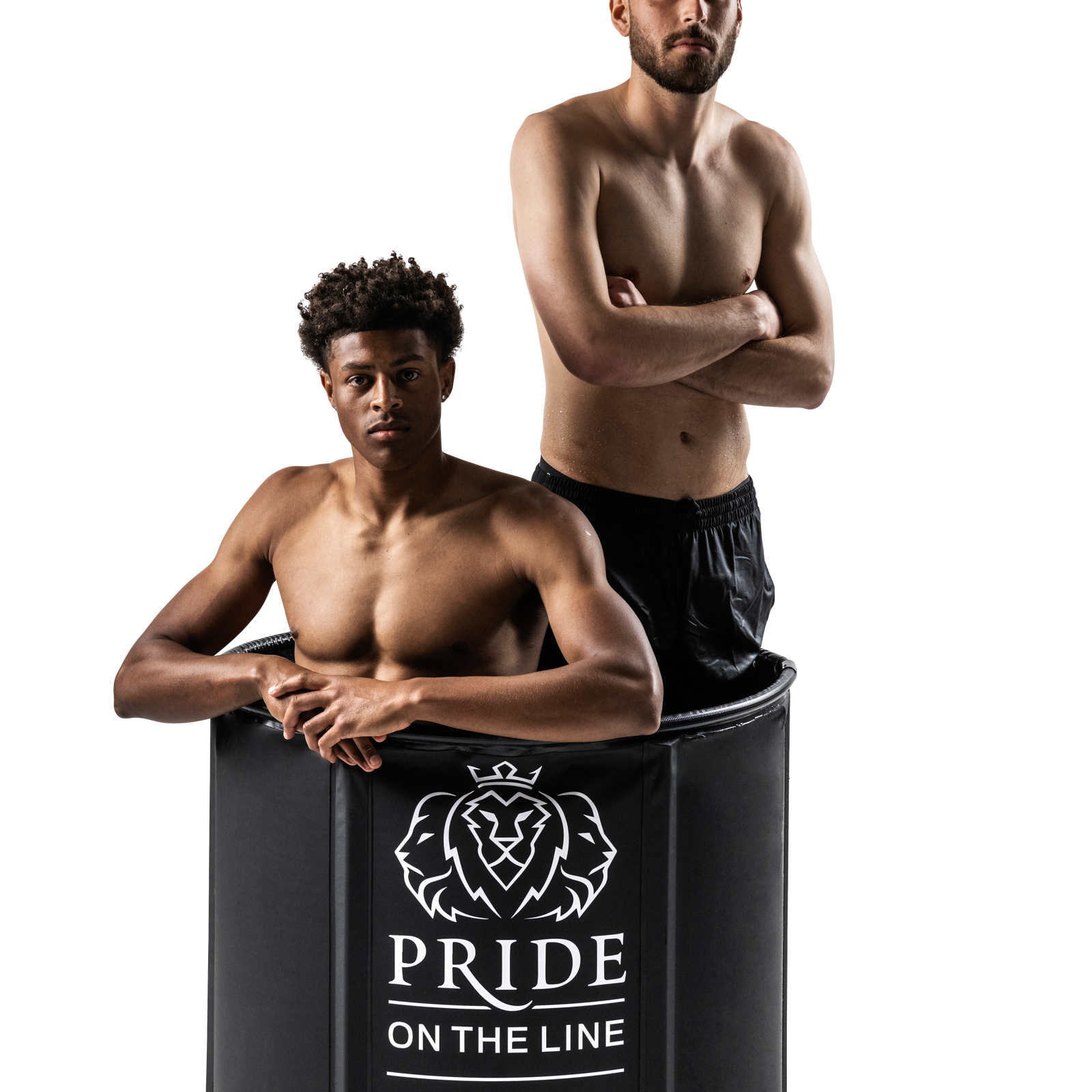 Portable recovery twin ice bath